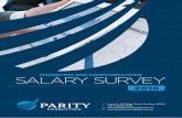 MARKETING AND COMMUNICATIONS SALARY SURVEY - Parity … · As part of our Parity Plus offering, we are delighted to present the results of the 2016 Marketing and Communications Salary