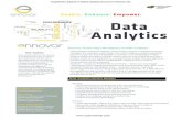Enable. Enhanc e. Empower. Data Analytics · 2019. 7. 8. · Analytics Data Data analytics (DA) is the process ... (Analytics, Science, Mining & Marketing) with the latest cutting-edge