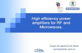 High efficiency power amplifiers for RF and …...1. High efficiency power amplifiers (HEPAs) have been researched for one century but only recent advances in solid state technology,