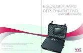 EQUALISER RAPID DEPLOYMENT DVRvitsecuritygroup.com/cms/file/download/content_id/...Video Format PAL and NTSC Video Input 4 channel BNC Resolution 704*576(PAL): 704*4480(NTSC) Video