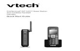 ErisTerminal SIP DECT Base Station and Cordless Handset … · 2016. 7. 28. · TALK Press to start making a call. HOLD Press to put a call on hold. VOL q CID While in menus, press