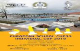 GENERAL REGULATIONS...GENERAL REGULATIONS 1. INVITATION Th e European Chess Union (ECU), International School Chess Union (ISCU) and Montene-gro Chess Federation (MCF), have the honour