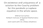 On existence and uniqueness of a solution to the …...2011/11/17  · On existence and uniqueness of a solution to the Cauchy problem for the parabolic p-Laplace equation in the whole