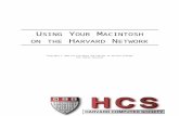 Using Your - hcs.harvard.eduseminar/packets/doc/mac_packet.…  · Web viewUsing Your Macintosh. on the Harvard Network. Copyright © 1998 The President and Fellows of Harvard College.