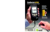 UltrasonicThicknessGage UTG C3 UTG M3...Manipulate uploaded data using a standard internet web browser from any location in the world — jobsite or head office Generate reports and