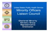 United States Public Health Service Minority Officers ... · Selling CMAG Coins, T-Shirts, etc.: Individual CMAGs are allowed to sell memorabilia like coins and t-shirts at the MOLC