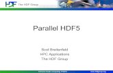 Parallel HDF5 - Argonne National Laboratorypress3.mcs.anl.gov/atpesc/files/2015/08/HDF5-Parallel-v3.pdf · HDF5 MPI-I/O consistency semantics • MPI I/O provides atomicity and sync-barrier-sync