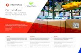 On the Move - Informatica · 2018. 12. 4. · to add customers and carrier partners without worrying about whether our EDI platform can handle it,” says Akella. “For us, Informatica