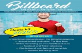 Billboard€¦ · Billboard Magazine has been in business for 23 years and has become a trusted source of information and entertainment in the Far South. Surveys show that the magazine