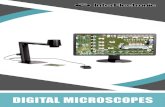 DIGITAL MICROSCOPES - InterElectronic · TAGARNOs digital microscopes are for example used for visual inspection of printed circuit boards, using high-definition cameras and high-definition