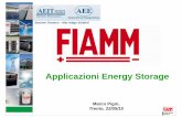 Applicazioni Energy Storage - Aeit-taa.org€¦ · ENERGY STORAGE / Market Value Chain 1 Generation 2 Grid Management 3 Transmission & Distribution 4 Retail (“behind the meter”)
