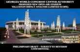 GEORGIA WORLD CONGRESS CENTER ... - Mercedes-Benz ... Atlanta Falcons (Falcons) Management have Expressed an Interest in Replacing the Georgia Dome with a New Open-Air Stadium on the