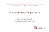 Nonlinear modelling of soils Web Page/nsf... · • are these two books (Soil behaviour and critical state soil mechanics, (1990) CUP; Geotechnical modelling, (2004) Spon) helpful?
