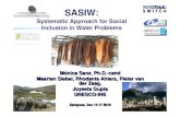 SASIW - United Nations · COLCIENCIAS Support COLCIENCIAS-UNAL Agreement to be signed between actors on the leather chain Tanners learning to sell products through asssociative strategies