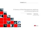 Il Sistema di Risk Management applicato ai Censimenti generali · 2011. 5. 31. · ISO/FDIS 31000:2009; ISO/FDIS 31010:2009. Risk management ‐ Principles and guidelines – Risk
