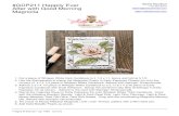 #GDP211 Happily Ever After with Good Morning Magnolia · Good Morning Magnolia Bundle 151087 Price: $63.75 Good Morning Magnolia Cling Stamp Set 149298 Price: $36.00 Whisper White