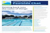 Summer Issue 2020 Getting back into the swim of things · Page 2 Hampton Pool Trust Poolside Chat Summer 2020 Getting back into the swim of things continued Jane Savidge , Chair Through