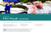 No-Fault summit - ICLE · 2016. 2. 3. · 12:30pm Networking Lunch ... his practice on car, truck, boat, and motorcycle accidents and has represented thousands of ... Association