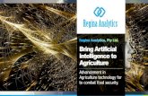 Bring Artificial intelligence to Agriculture · 2020. 3. 9. · NAME OR LOGO Finding ways to improve agriculture production We are constantly looking for ways to improve agriculture