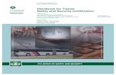 Handbook for Transit Safety and Security Certification ... · Transportation (UDOT), the Oregon Department of Transportation (ODOT), the Massachusetts Department of Telecommunications