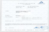 Annex to Certificate - Fronius International/downloads/Solar Energy...Annex to Certificate Registration No.: AK 60104856 0001 Report No.: 28108202 001 Seite / Page 1 of 16 E.1 General