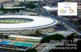 Rio 2016 Cisco Athlete Ambassadors · Introducing: Rio 2016 Cisco Athlete Ambassadors Cisco, a proud supporter of the Rio 2016 Olympic and Paralympic Games, is partnering with some