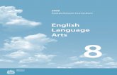 English Language Arts 8 - Microsoft · 2018. 12. 31. · English Language Arts 8 v Acknowledgements The Ministry of Education wishes to acknowledge the professional contributions