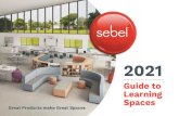 Sebel 2021 Guide to Learning Spaces · seriously. Proudly over-engineered, you’ll find no thin moulding or cheap plastics here. With Sebel you get a lot more than the chairs or