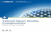 download-mirror1.talend.com · 2015. 9. 11. · Talend Open Studio Components Adapted for v6.0.1. Supersedes previous releases. Publication date: September 10, 2015 Copyleft This