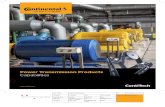 Power Transmission Products Capabilities - Aviary …...Continental ContiTech has a rich heritage of manufacturing innovative power transmission belting and drive systems, making your