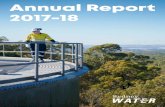 Annual Report 2017-18 - Sydney Water · Sydney Water Annual Report 2017–18 3 ... communities can enjoy healthy rivers and clean beaches. We’re focused on the future, and we ...