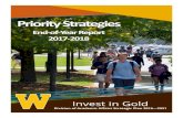 Invest in Gold - Western Michigan University · Invest in Gold Priority Strategy Report 2017-18 2 Executive Summary Western Michigan University is committed to being learner-centered,