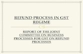 REPORT OF THE JOINT COMMITTEE ON BUSINESS ... - GST … · Creation of Tax-free supplies or Non-GST Supplies, Refund of Carry Forward Input Tax Credit Refund on account of year end