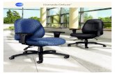 Granada DeluxeTM - Office Seating · Granada Deluxe has the largest back/lumbar height adjustment range in our industry (5¼") ensuring you can get the support exactly where you need