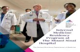 Icahn - Health Works Collective · Icahn School of Medicine at Mount Sinai produces the highest quality physicians and physician-scientists by fostering a residency program that emphasizes