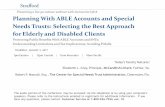 Planning With ABLE Accounts and Special Needs Trusts ...media.straffordpub.com/products/planning-with-able... · 8/3/2017  · Tips for Optimal Quality Sound Quality ... CHOOSING