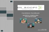 Candidate Handbook NORTH CAROLINA …dlroope.com/forms/north_carolina/NC_ES_Handbook_and_NIC...1 Deborah L. Roope ~ President D.L. Roope Administrations 1.888.375.2020 09/26/2014 Candidate