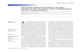 Ultrasound Guided Percutaneous Thrombin Injection for the ... · Percutaneous Thrombin for Femoral Pseudoaneurysm (Hellenic Journal of Cardiology) HJC ñ 113 Figure 1.: Persisting