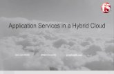 Application Services in a Hybrid Cloud...Application Services are essential and pervasive Hybrid Cloud is the new normal Key Finding # 2 Key Finding #3 Today’s most valued security