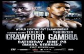 Omaha’s · Had amateur boxing been scored on the 10-point must system as it is now, Crawford would’ve become Omaha’s first Golden Gloves champion in 25 years.