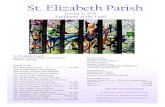 St. Elizabeth Parish · 2010. 5. 5. · New to St. Elizabeth Parish? shared their gifts to enhance the experience for all of us. Register on January 15th We invite all those interested