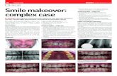 38 1 ctober 2015 Dentistry Clinical Smile makeover: Removal of … · 2016. 10. 18. · 38 1 ctober 2015 Dentistry Clinical Smile makeover: complex case Jo Wirdnam describes an advanced