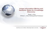 Image Information Mining and Semantic Webs for Knowledge Discovery · 2004. 10. 27. · Translate metadata to semantic metadata ¾Enables identification of information and relevant