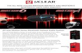 THE ALL NEW UCLEAR MOTION INFINITY AND MOTION 6 BLUETOOTH … · 2019. 11. 25. · The UCLEAR Motion Series is built upon direct feedback from riders, dealers, and industry experts