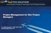 Project Management for Non Project Managers for non PM.pdf · Who do we call a Project Manager? A professional in the field of project management. Project managers can have the responsibility