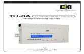 TU-8A 8 Channel Digital Timer Unit - CIE-Group · Thank you for purchasing the TU-8A 8 Channel Digital Timer Unit. The TU-8A is a weekly event programmable timer providing 8 independent
