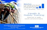 Health & Safety Training - MetroTech€¦ · Let us show you how effective safety training can result in better morale, fewer injuries and illnesses, and lower insurance premiums.