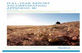 FULL-YEAR REPORT INCORPORATING APPENDIX 4E€¦ · Exploration and evaluation expensed (129) (202) (36) Depreciation and depletion (600) (619) (3) Net impairment loss (157) (37) EBIT