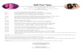 Half Past Tipsy STRUT - bigdavegastap.com · Half Past Tipsy Choreographers: Maddison Glover (AUS) and Rachael McEnaney-White (UK/USA) Description: 48 Count, 4 Wall, Improver Line