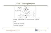 2-Stage Operational Transconductance Amplifier -Bias ...tera.yonsei.ac.kr/class/2017_1_1/lecture/Lect 18 Design Project.pdf · Electronic Circuits 2 (17/1) W.-Y. Choi / H.-K. Kim